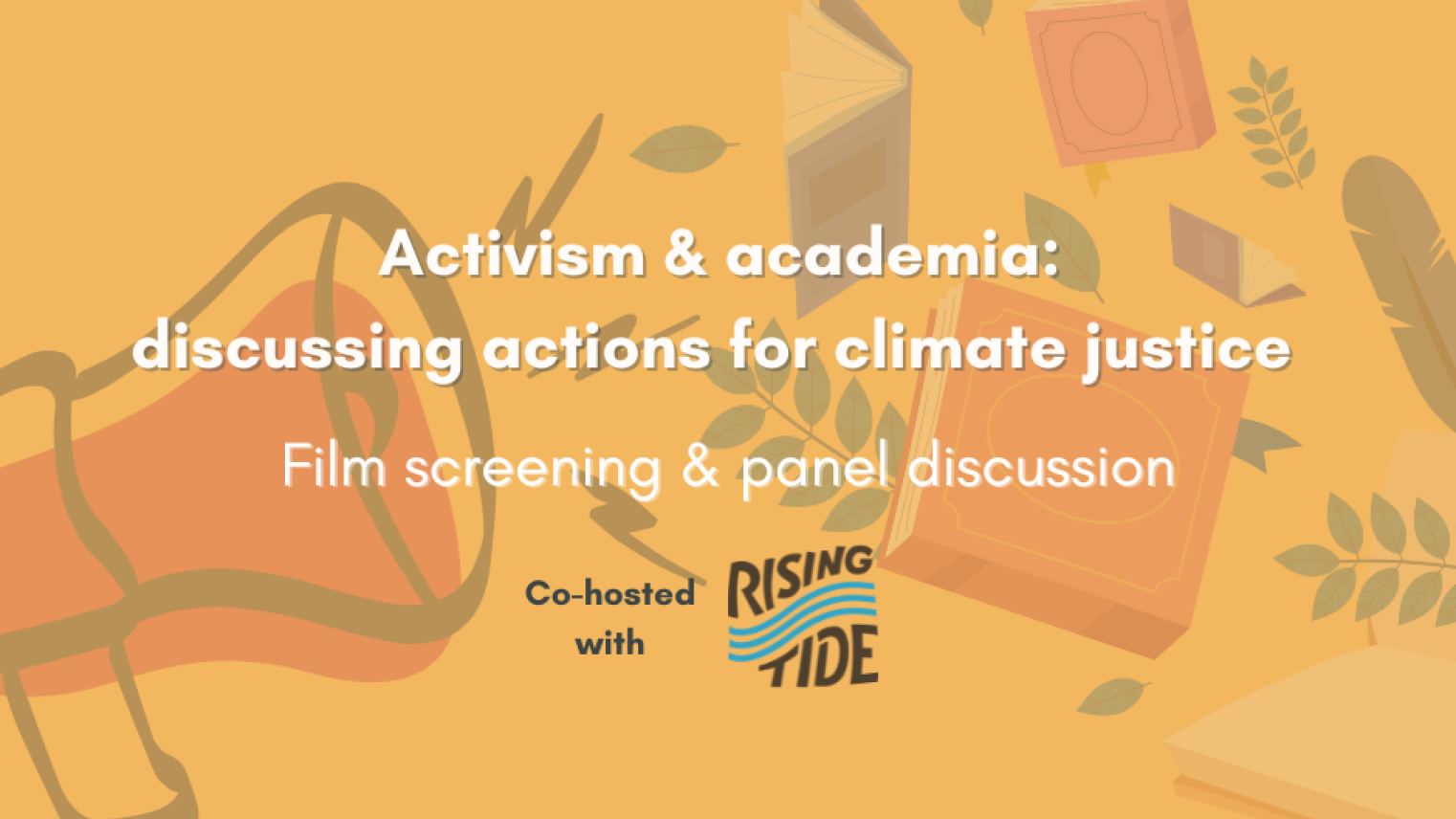 Activism & academia event